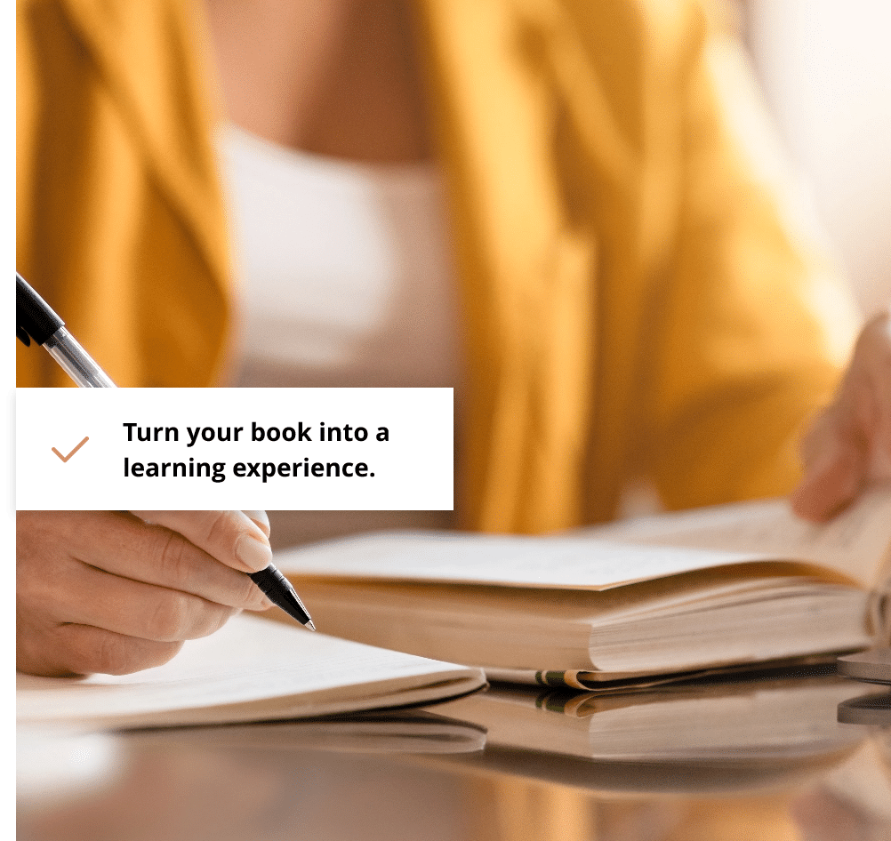 Woman Writing a Book